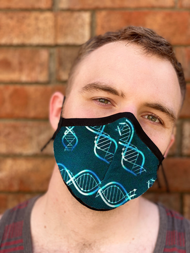 Four Layer Fully Wired Protective Cloth Face Mask - Made in USA - Life Science, Adult