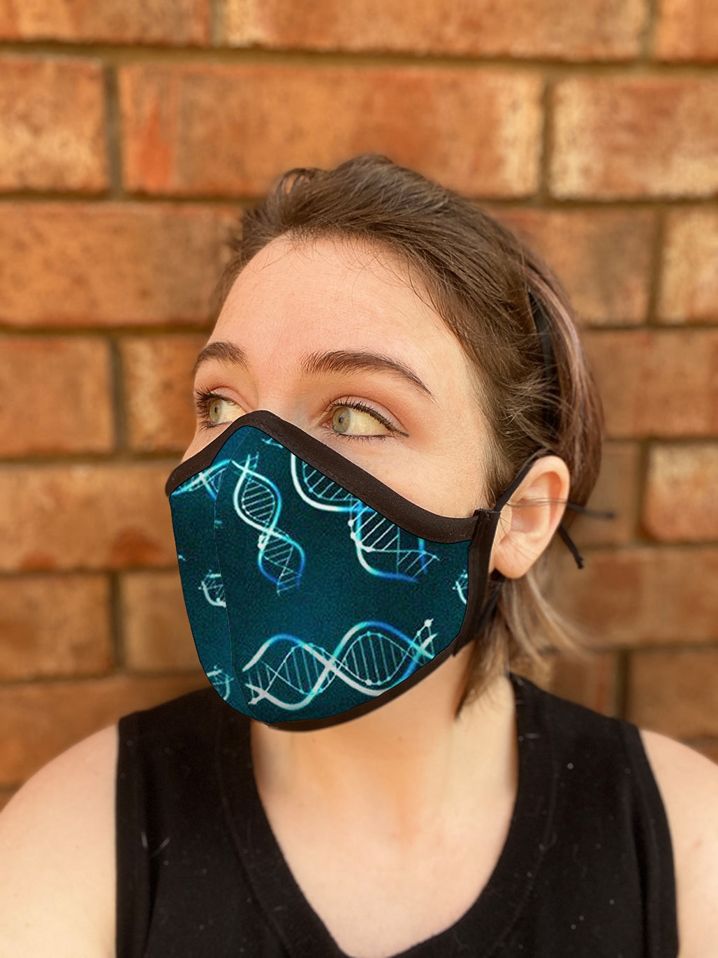 Four Layer Fully Wired Protective Cloth Face Mask - Made in USA - Life Science, Adult
