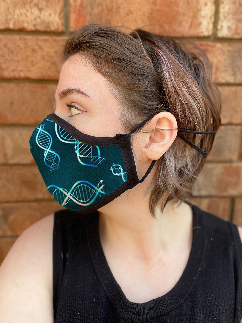 Four Layer Fully Wired Protective Cloth Face Mask - Made in USA - Life Science, Adult