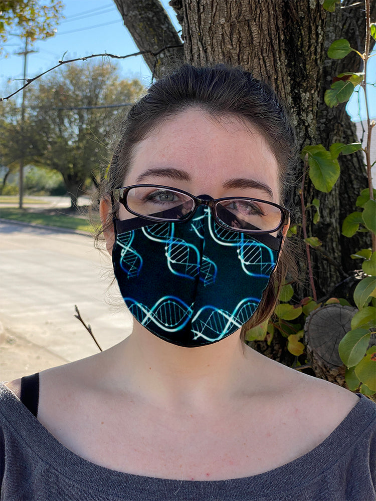 Four Layer Fully Wired Protective Cloth Face Mask - Made in USA - Life Science, Adult