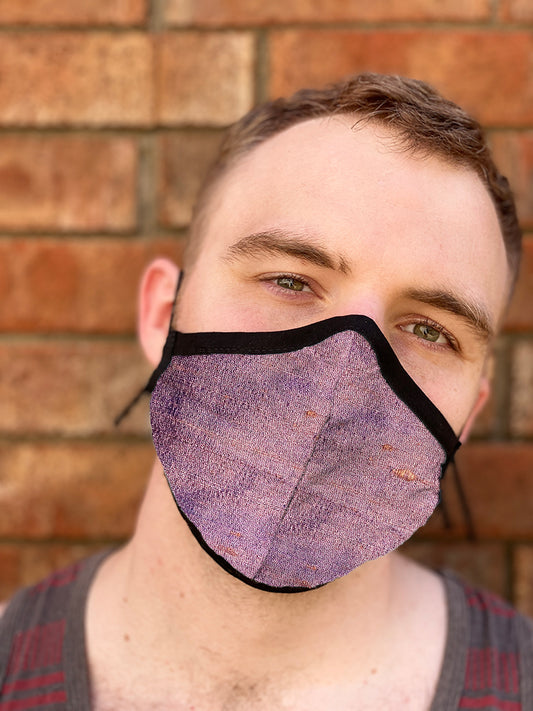 Four Layer Fully Wired Protective Cloth Face Mask - Made in USA - Oxford Silk, Adult