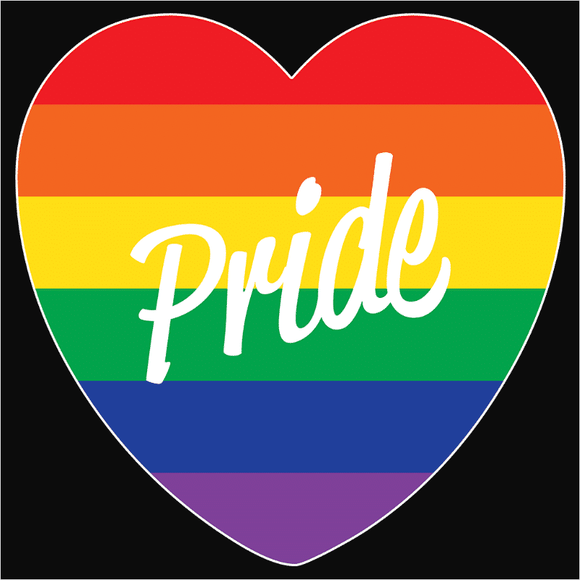 Rainbow Heart Pride - (DSN-10682)