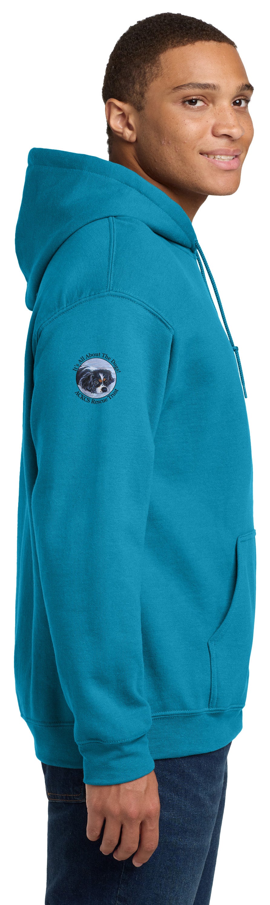 Cavalier Rescue - Gildan - Heavy Blend Hooded Sweatshirt.  18500
