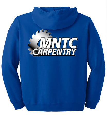 Moore-Norman Carpentry - Gildan - Heavy Blend Full-Zip Hooded Sweatshirt. 18600