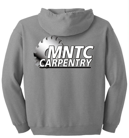 Moore-Norman Carpentry - Gildan - Heavy Blend Full-Zip Hooded Sweatshirt. 18600