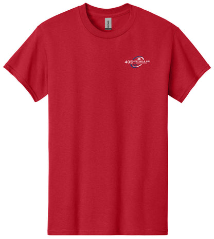 405 Heating and Air - RED Friday - Gildan® - Heavy Cotton 100% Cotton T-Shirt.  5000