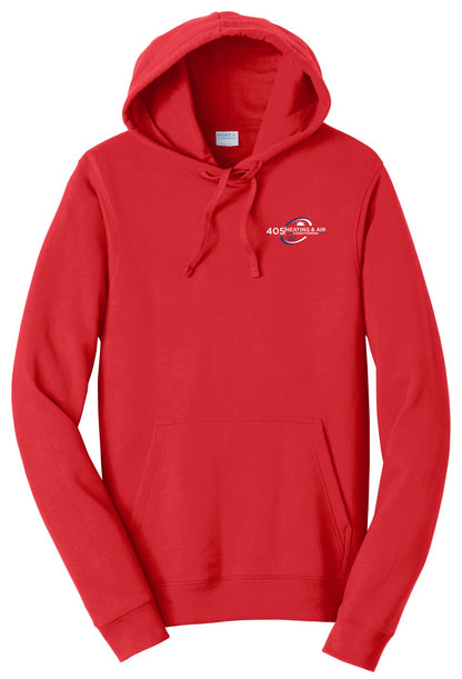 405 Heating and Air - RED Friday - Port & Co Fan Favorite Fleece Pullover Hooded Sweatshirt. PC850H