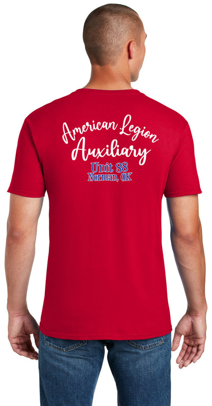 American Legion Post 88 - Auxiliary - Gildan Softstyle® T-Shirt. 64000