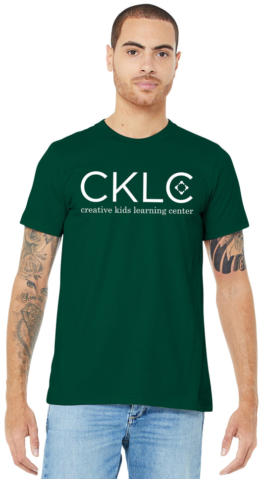 CKLC - BELLA+CANVAS  Unisex Jersey Short Sleeve Tee. - BC3001 - Evergreen