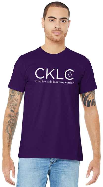 CKLC - BELLA+CANVAS  Unisex Jersey Short Sleeve Tee. - BC3001 - Team Purple