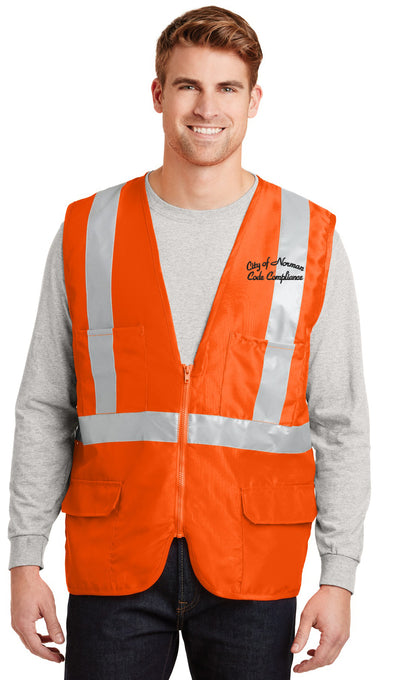 City of Norman - Code Compliance - CornerStone - ANSI 107 Class 2 Mesh Back Safety Vest. CSV405