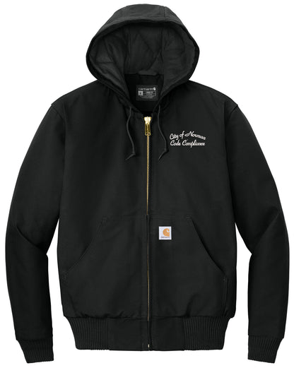 City of Norman - Code Compliance - Carhartt  Tall Quilted-Flannel-Lined Duck Active Jac. CTT106677