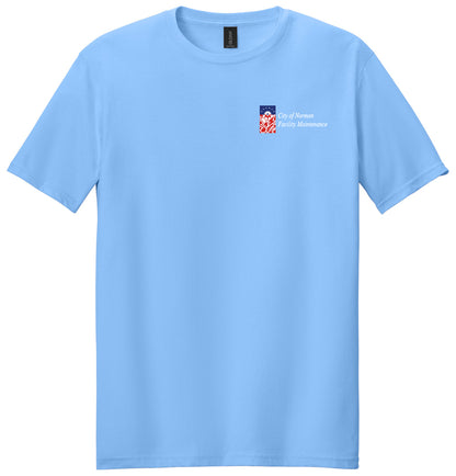 City of Norman - Facility Maintenance - LC Print - Gildan Softstyle T-Shirt. 64000