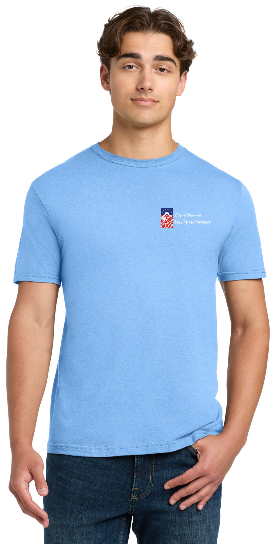 City of Norman - Facility Maintenance - LC Print - Gildan Softstyle T-Shirt. 64000