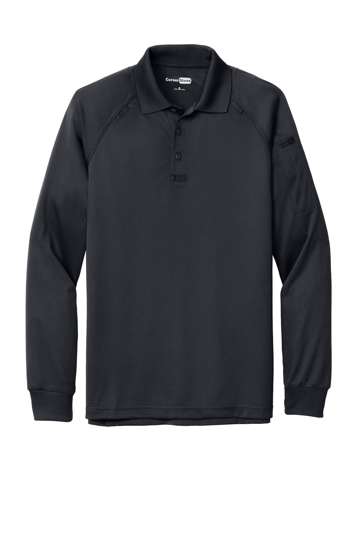 City of Norman Code Compliance - EMB Left Chest - CornerStone® - Select Long Sleeve Snag-Proof Tactical Polo. CS410LS