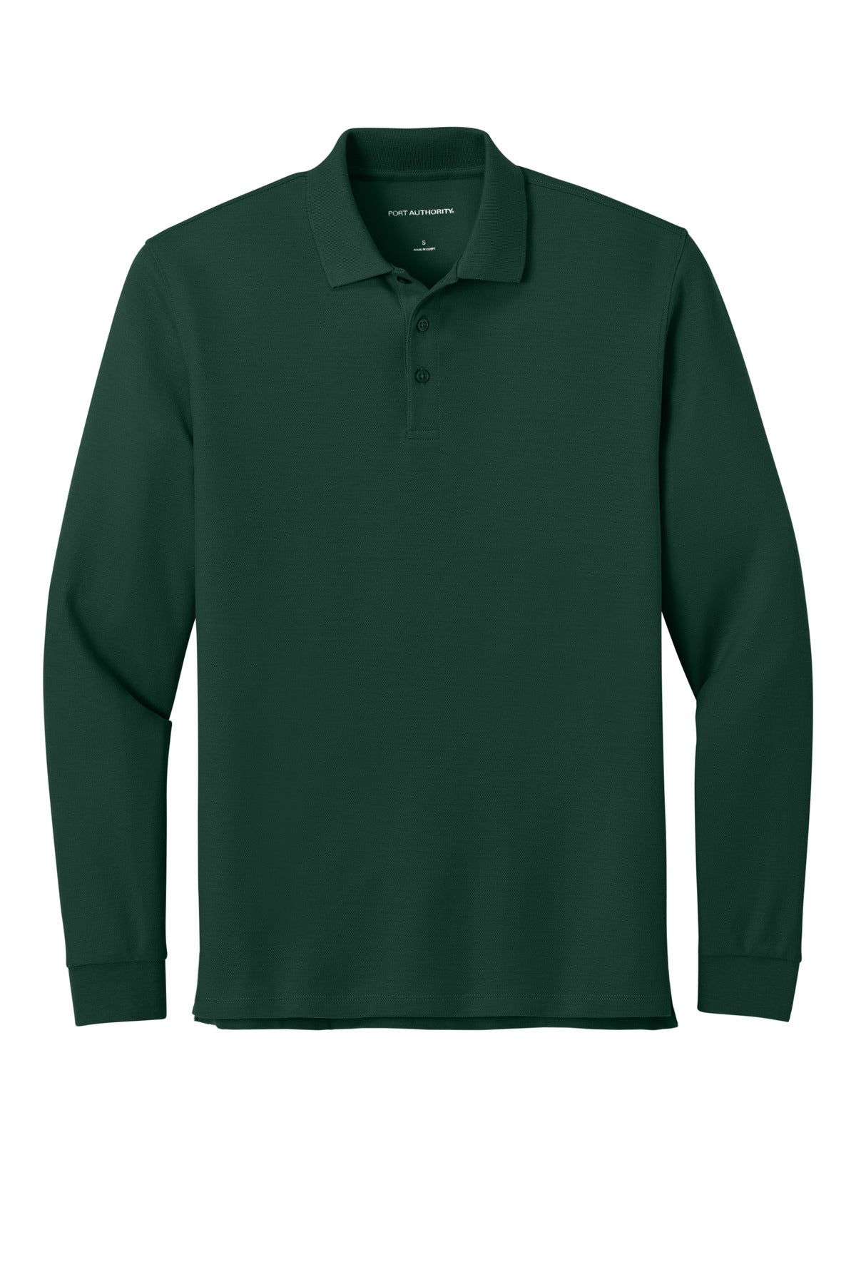 City of Norman Code Compliance - EMB Left Chest - Port Authority® Wearever Signature Pique Long Sleeve Polo K200LS