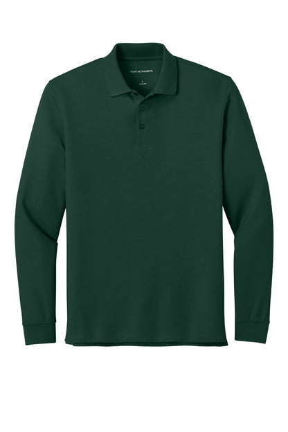 City of Norman Code Compliance - EMB Left Chest - Port Authority® Wearever Signature Pique Long Sleeve Polo K200LS