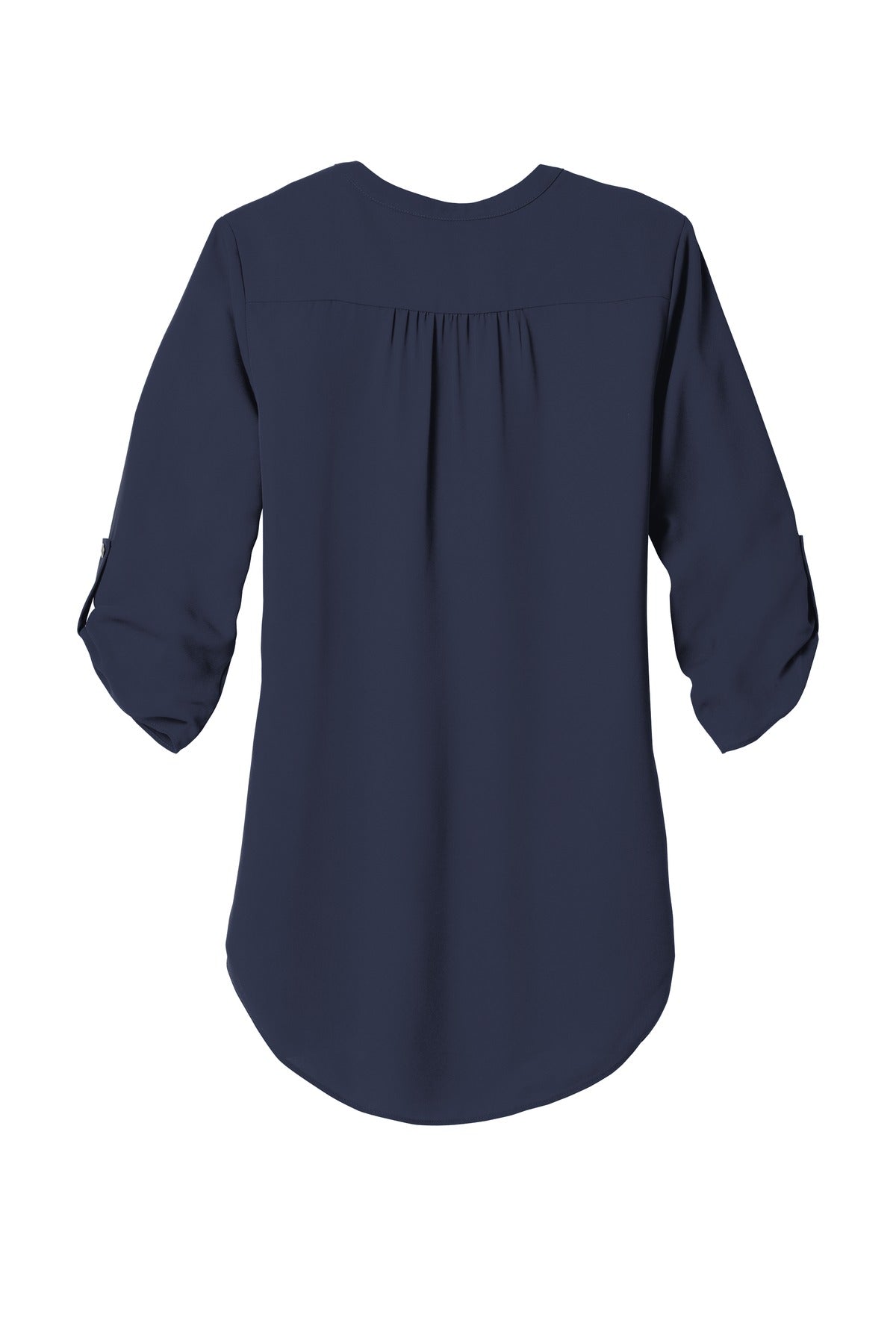 City of Norman Code Compliance - EMB Left Chest - Port Authority® Women's 3/4-Sleeve Tunic Blouse. LW701