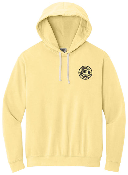 City of Norman Communications - LC EMB - Comfort Colors Lightweight Hooded Sweatshirt 1467