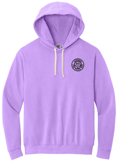 City of Norman Communications - LC EMB - Comfort Colors Lightweight Hooded Sweatshirt 1467
