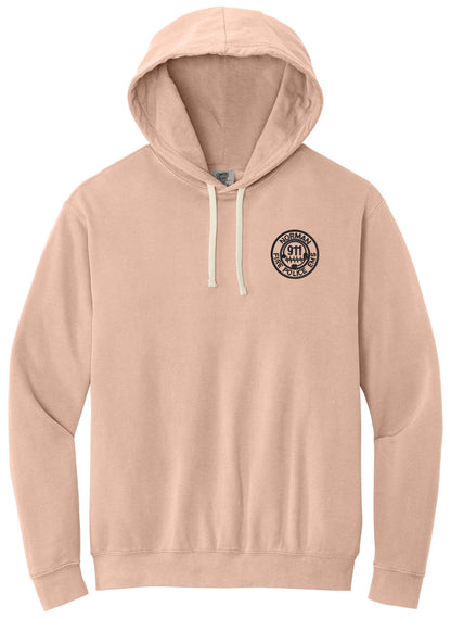 City of Norman Communications - LC EMB - Comfort Colors Lightweight Hooded Sweatshirt 1467