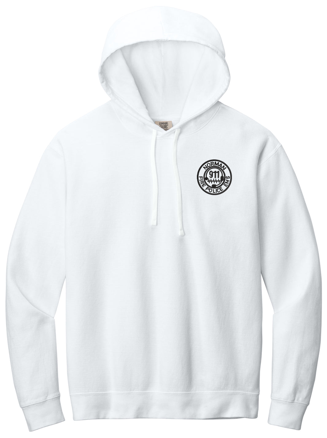 City of Norman Communications - LC EMB - Comfort Colors Lightweight Hooded Sweatshirt 1467