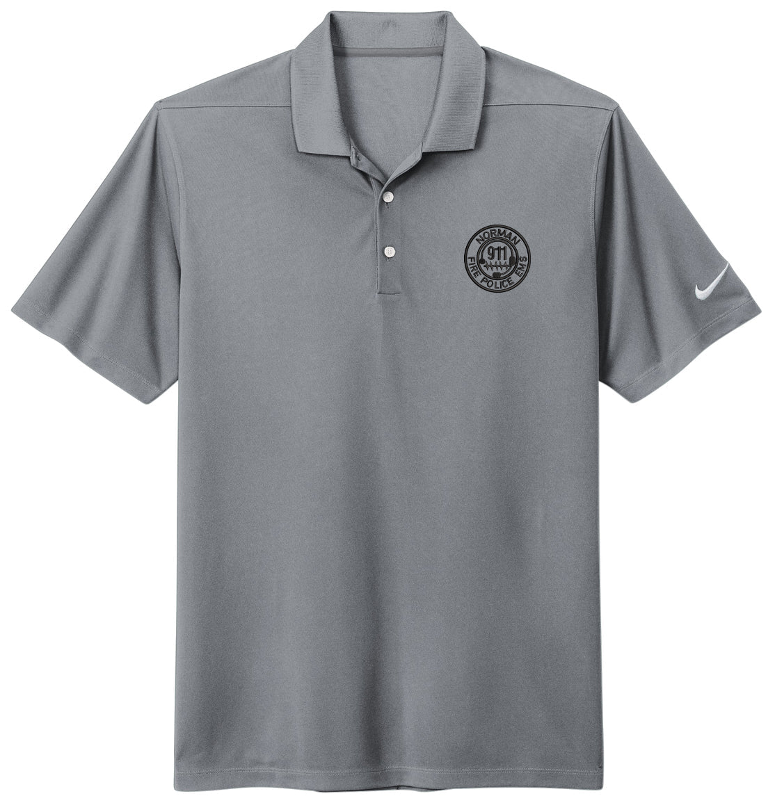 City of Norman Communications - LC EMB - Nike Dri-FIT Micro Pique 2.0 Polo NKDC1963