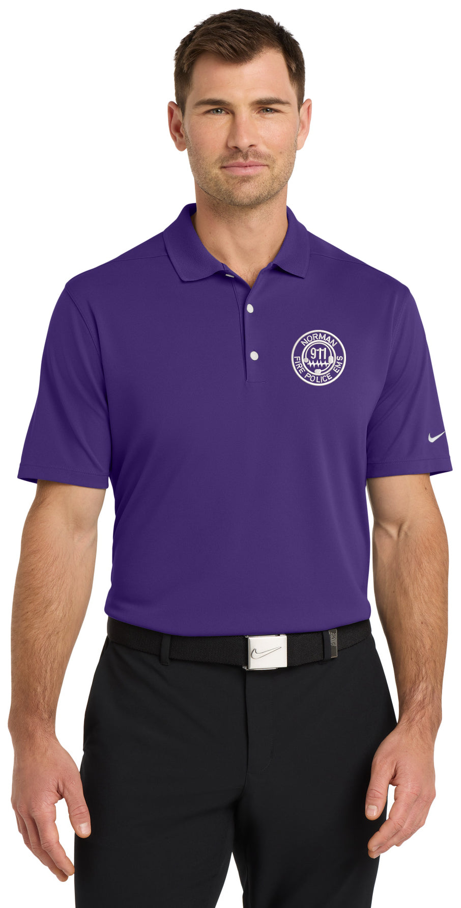 City of Norman Communications - LC EMB - Nike Dri-FIT Micro Pique 2.0 