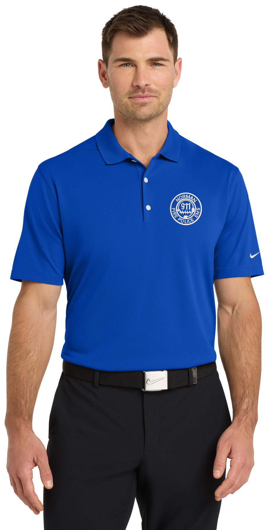 City of Norman Communications - LC EMB - Nike Dri-FIT Micro Pique 2.0 