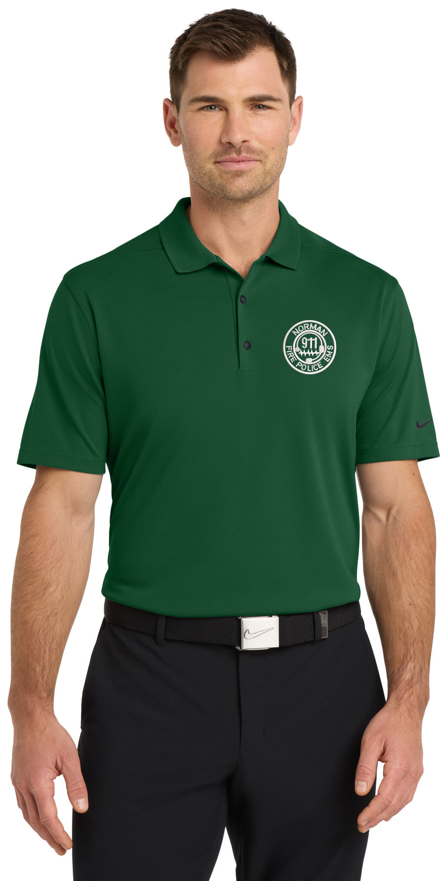 City of Norman Communications - LC EMB - Nike Dri-FIT Micro Pique 2.0 
