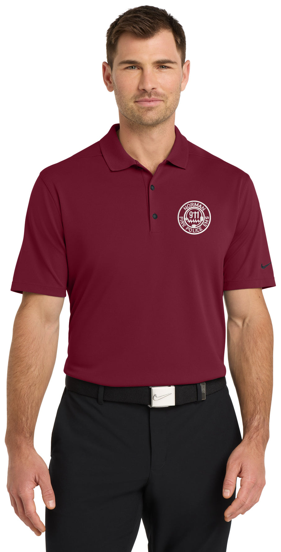 City of Norman Communications - LC EMB - Nike Dri-FIT Micro Pique 2.0 