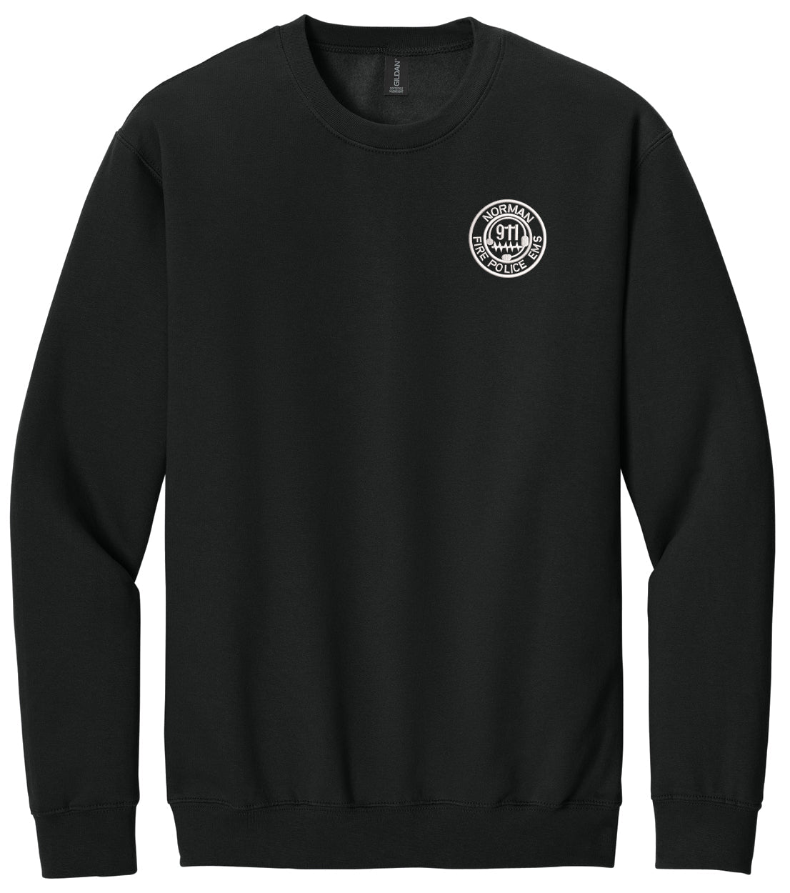 City of Norman Communications - LC EMB - Gildan Softstyle Crewneck Sweatshirt SF000