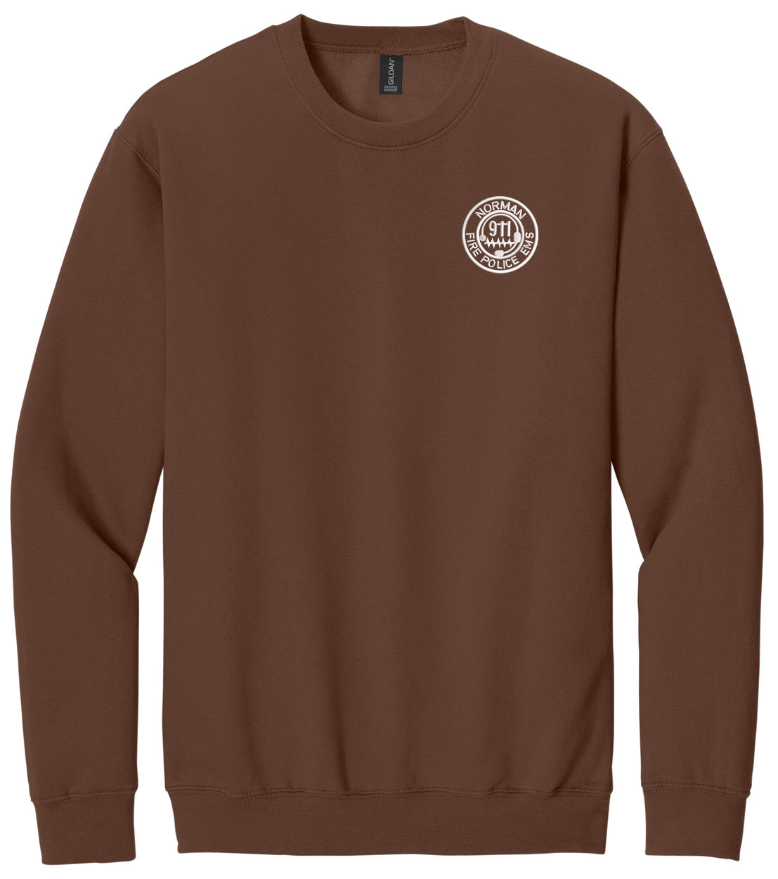 City of Norman Communications - LC EMB - Gildan Softstyle Crewneck Sweatshirt SF000