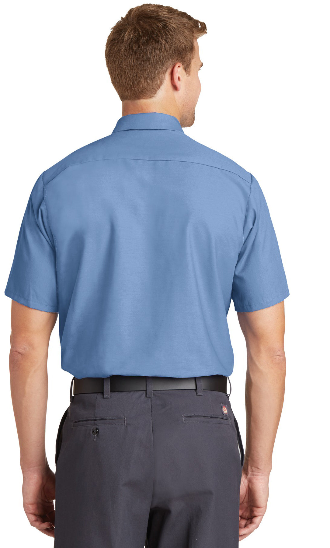 City of Norman - Facility Maintenance - LC EMB - Red Kap Short Sleeve Industrial Work Shirt.  SP24