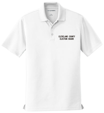 Cleveland County Election Board - Text Only LC - Port Authority® Dry Zone® UV Micro-Mesh Polo. K110