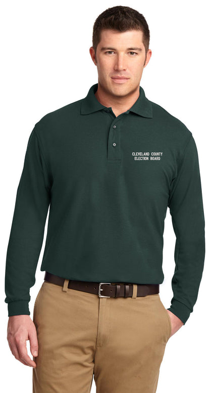 Cleveland County Election Board - Text Only LC - Port Authority® Silk 