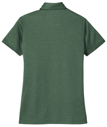 Cleveland County Election Board - Text Only LC - Port Authority ® Women's Heathered Silk Touch  Performance Polo. LK542