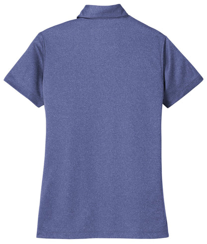 Cleveland County Election Board - Text Only LC - Port Authority ® Women's Heathered Silk Touch  Performance Polo. LK542