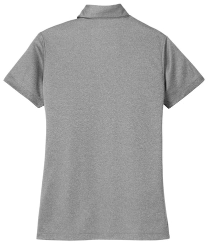Cleveland County Election Board - Text Only LC - Port Authority ® Women's Heathered Silk Touch  Performance Polo. LK542