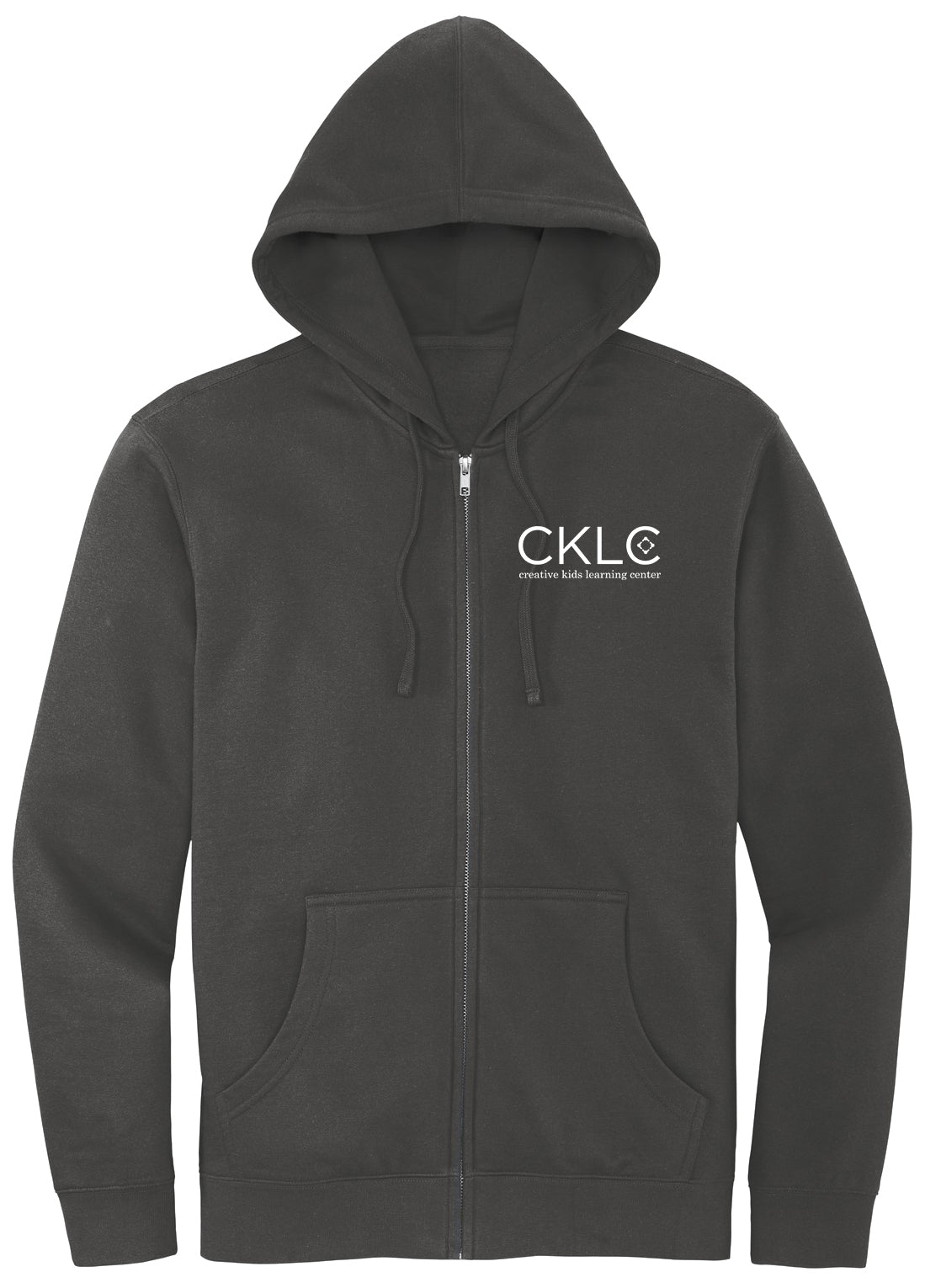 Creative Kids Learning Center - CKLC - District V.I.T.Fleece Full-Zip Hoodie DT6102