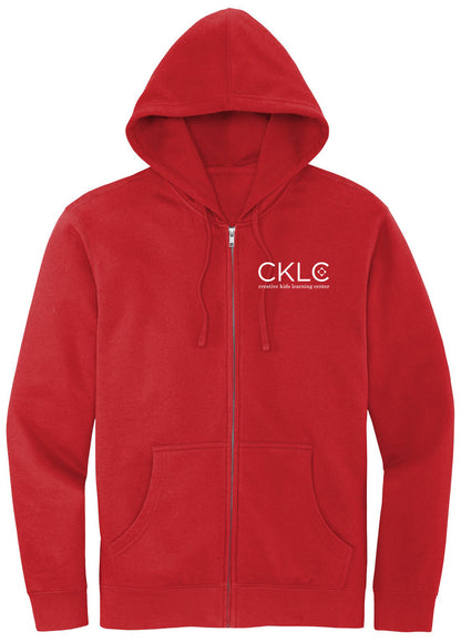Creative Kids Learning Center - CKLC - District V.I.T.Fleece Full-Zip Hoodie DT6102