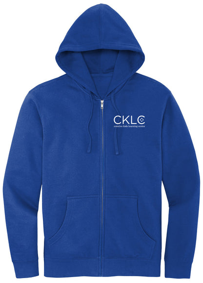 Creative Kids Learning Center - CKLC - District V.I.T.Fleece Full-Zip Hoodie DT6102