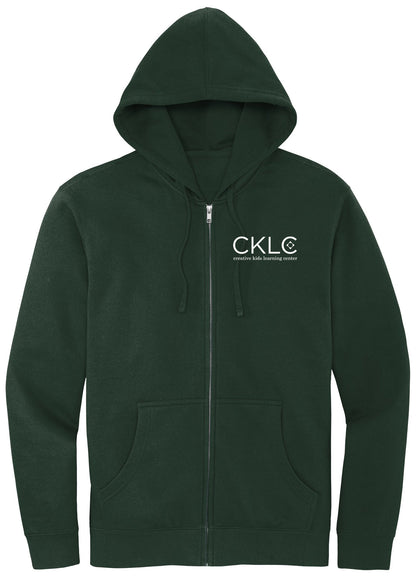 Creative Kids Learning Center - CKLC - District V.I.T.Fleece Full-Zip Hoodie DT6102