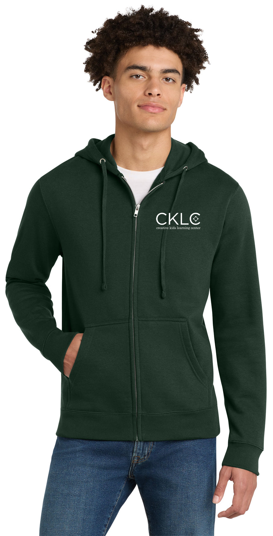 Creative Kids Learning Center - CKLC - District V.I.T.Fleece Full-Zip 