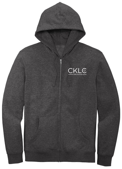 Creative Kids Learning Center - CKLC - District V.I.T.Fleece Full-Zip Hoodie DT6102