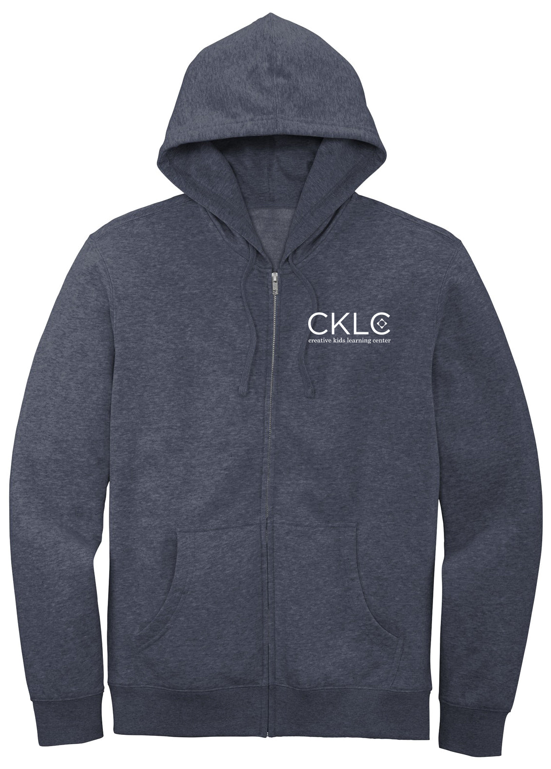 Creative Kids Learning Center - CKLC - District V.I.T.Fleece Full-Zip Hoodie DT6102