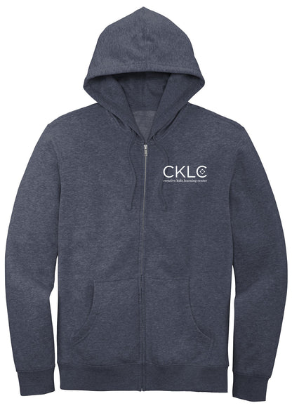 Creative Kids Learning Center - CKLC - District V.I.T.Fleece Full-Zip Hoodie DT6102