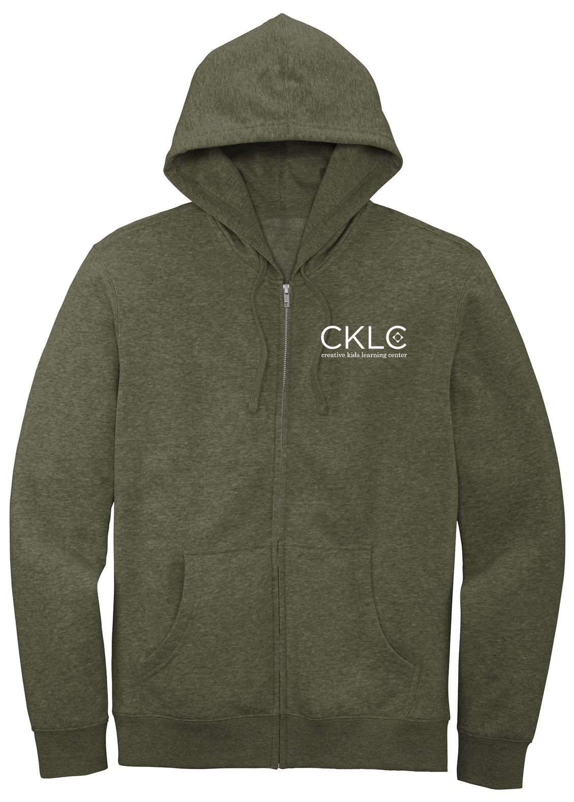 Creative Kids Learning Center - CKLC - District V.I.T.Fleece Full-Zip Hoodie DT6102