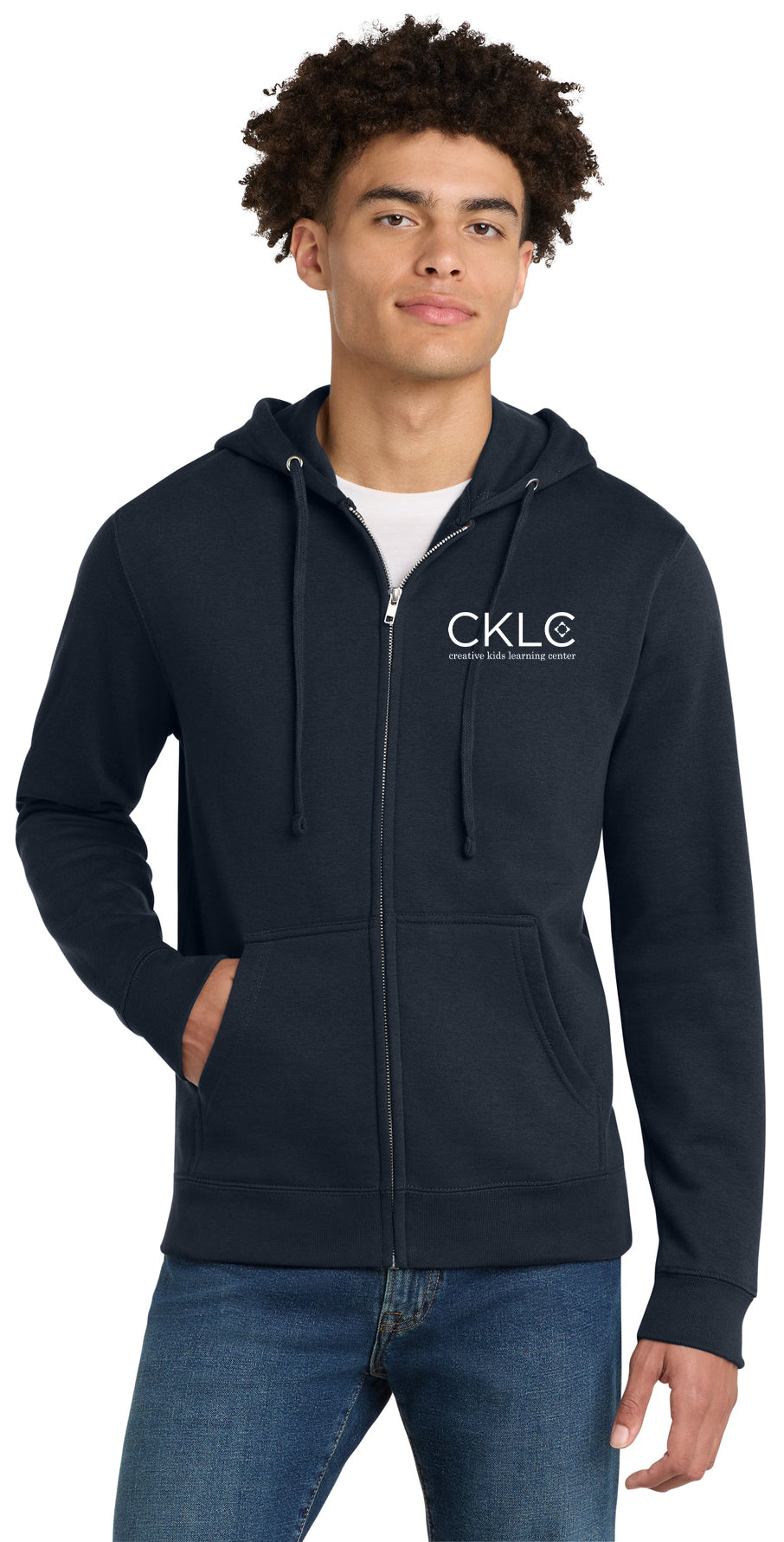 Creative Kids Learning Center - CKLC - District V.I.T.Fleece Full-Zip 