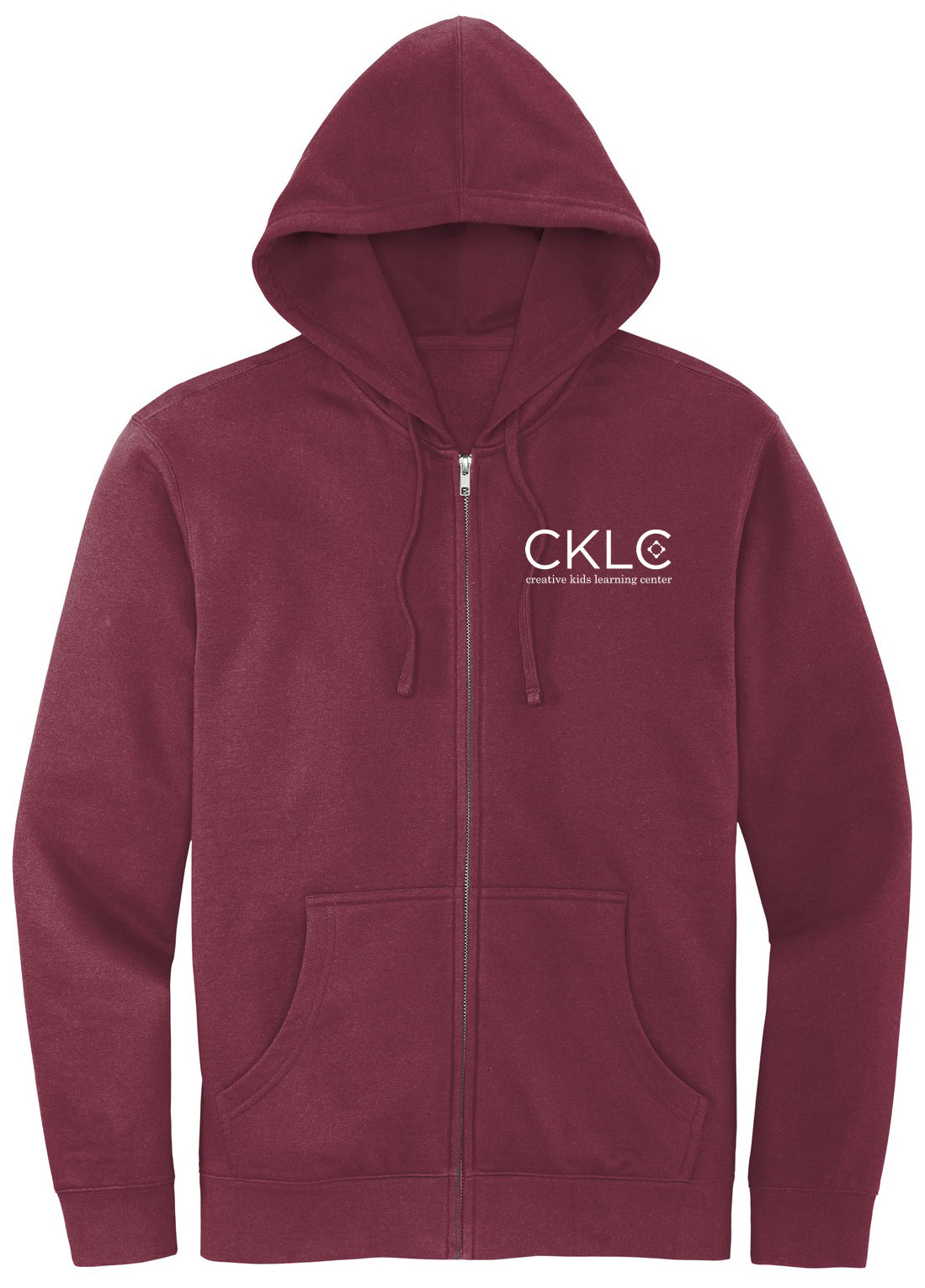 Creative Kids Learning Center - CKLC - District V.I.T.Fleece Full-Zip Hoodie DT6102